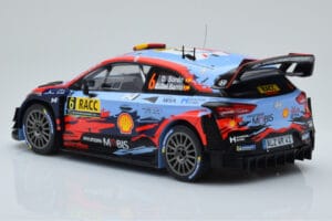 Hyundai i20 Coupe WRC #6 D. Sordo / C. del Barrio Rally Catalunya 2019 IXO 1:18 18RMC052C Metalli — kuva 5 / 6