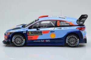 Hyundai i20 Coupe WRC #6 D. Sordo / C. del Barrio Rally Monte Carlo 2018 IXO 1:18 18RMC030C Metalli — kuva 3 / 6