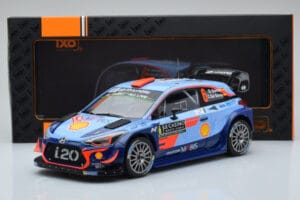 Hyundai i20 Coupe WRC #6 D. Sordo / C. del Barrio Rally Monte Carlo 2018 IXO 1:18 18RMC030C Metalli — kuva 6 / 6