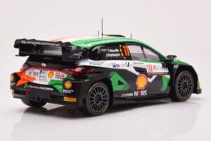Hyundai i20 N Rally1 #11 T. Neuville / M. Wydaeghe Rally Croatia 2023 IXO 1:18 18RMC160A Metalli — kuva 2 / 6