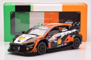 Hyundai i20 N Rally1 #11 T. Neuville / M. Wydaeghe Rally Croatia 2023 IXO 1:18 18RMC160A Metalli — kuva 6 / 6