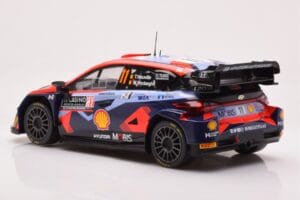 Hyundai i20 N Rally1 #11 T. Neuville / M. Wydaeghe Rally Monte Carlo 2023 IXO 1:18 18RMC153A Metalli — kuva 5 / 6