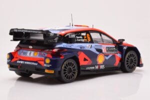 Hyundai i20 N Rally1 #6 D. Sordo / C. Carrera Rally Monte Carlo 2023 IXO 1:18 18RMC153B Metalli — kuva 2 / 6