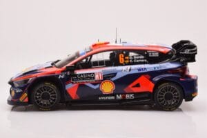 Hyundai i20 N Rally1 #6 D. Sordo / C. Carrera Rally Monte Carlo 2023 IXO 1:18 18RMC153B Metalli — kuva 3 / 6