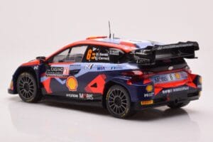 Hyundai i20 N Rally1 #6 D. Sordo / C. Carrera Rally Monte Carlo 2023 IXO 1:18 18RMC153B Metalli — kuva 5 / 6
