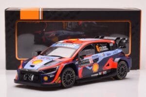 Hyundai i20 N Rally1 #6 D. Sordo / C. Carrera Rally Monte Carlo 2023 IXO 1:18 18RMC153B Metalli — kuva 6 / 6
