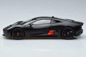 Jaguar C-X75 Musta Almost Real 1:18 810605 Metalli — kuva 4 / 7