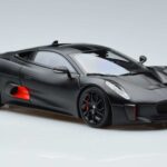 Jaguar C-X75 Musta Almost Real 1:18 810605 Metalli - image 5 of 7