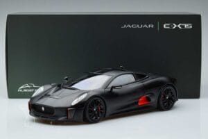 Jaguar C-X75 Musta Almost Real 1:18 810605 Metalli — kuva 7 / 7