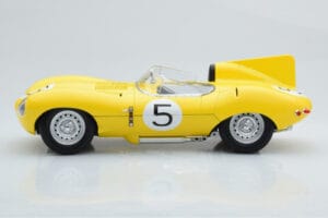 Jaguar D-Type #5 Ecurie Nationale Belge 24 Hours of Le Mans 1956 CMR 1:18 CMR143 Metalli — kuva 3 / 6
