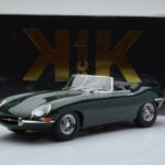 Jaguar E-Type Series 1 Roadster Vihreä KK-Scale 1:18 - image 6 of 6