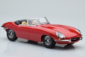 Jaguar E-Type Series 1 Roadster Punainen KK-Scale 1:18 KKDC180482 Metalli — kuva 4 / 6