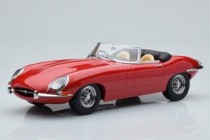 Jaguar E-Type Series 1 Roadster Punainen KK-Scale 1:18