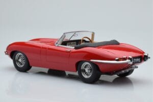 Jaguar E-Type Series 1 Roadster Punainen KK-Scale 1:18 KKDC180482 Metalli — kuva 5 / 6