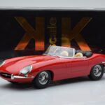 Jaguar E-Type Series 1 Roadster Punainen KK-Scale 1:18 - image 6 of 6