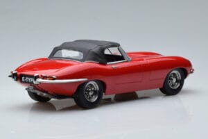 Jaguar E-Type Series 1 Roadster Punainen KK-Scale 1:18 KKDC180484 Metalli — kuva 2 / 6