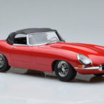 Jaguar E-Type Series 1 Roadster Punainen KK-Scale 1:18 - image 4 of 6