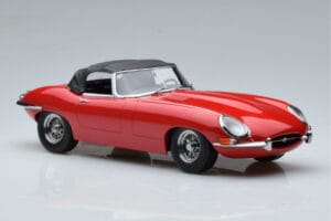 Jaguar E-Type Series 1 Roadster Punainen KK-Scale 1:18 KKDC180484 Metalli — kuva 4 / 6