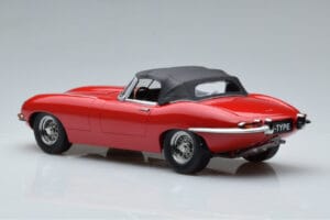 Jaguar E-Type Series 1 Roadster Punainen KK-Scale 1:18 KKDC180484 Metalli — kuva 5 / 6