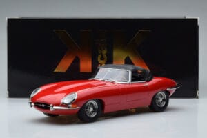 Jaguar E-Type Series 1 Roadster Punainen KK-Scale 1:18 KKDC180484 Metalli — kuva 6 / 6