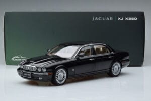 Jaguar XJ6 X350 Ebony Musta Almost Real 1:18 810501 Metalli — kuva 11 / 11