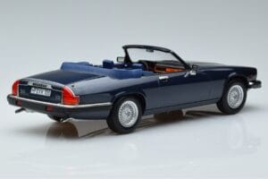 Jaguar XJS V12 Avoauto Sininen Metallic Rajallinen Erä Norev 1:18 182636 Metalli — kuva 2 / 6