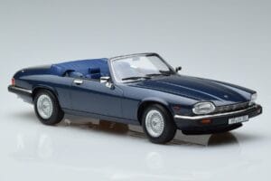 Jaguar XJS V12 Avoauto Sininen Metallic Rajallinen Erä Norev 1:18 182636 Metalli — kuva 4 / 6