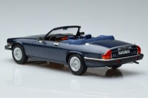 Jaguar XJS V12 Avoauto Sininen Metallic Rajallinen Erä Norev 1:18 182636 Metalli — kuva 5 / 6