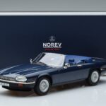 Jaguar XJS V12 Avoauto Sininen Metallic Rajallinen Erä Norev 1:18 182636 Metalli - image 6 of 6