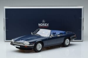 Jaguar XJS V12 Avoauto Sininen Metallic Rajallinen Erä Norev 1:18 182636 Metalli — kuva 6 / 6