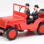 Jeep Willys Tintin 2 Hahmoa UT Models 1:18