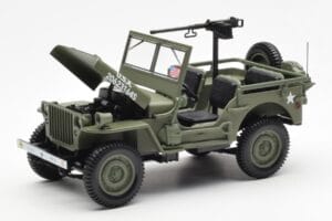 Jeep Willys MB US Army D-Day 1944 Norev 1:18 189016 Metalli — kuva 2 / 10
