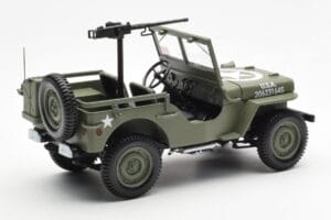 Jeep Willys MB US Army D-Day 1944 Norev 1:18 189016 Metalli — kuva 3 / 10
