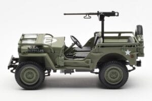 Jeep Willys MB US Army D-Day 1944 Norev 1:18 189016 Metalli — kuva 5 / 10