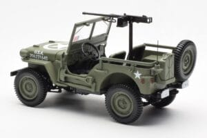 Jeep Willys MB US Army D-Day 1944 Norev 1:18 189016 Metalli — kuva 9 / 10
