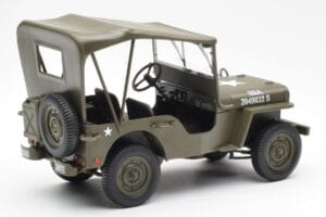 Jeep Willys Pressukatto UT Models 1:18 180149002 Metalli — kuva 2 / 6