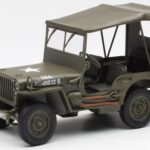 Jeep Willys Pressukatto UT Models 1:18