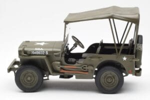 Jeep Willys Pressukatto UT Models 1:18 180149002 Metalli — kuva 3 / 6