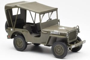 Jeep Willys Pressukatto UT Models 1:18 180149002 Metalli — kuva 4 / 6
