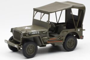 Jeep Willys Pressukatto UT Models 1:18
