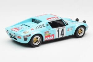 Jide 1600S Gr.4 #14 J. Ragnotti / Jaubert Criterium des Cevennes 1972 Otto 1:18 OT287 Hartsi — kuva 2 / 6