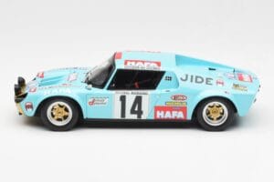 Jide 1600S Gr.4 #14 J. Ragnotti / Jaubert Criterium des Cevennes 1972 Otto 1:18 OT287 Hartsi — kuva 3 / 6