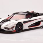 Koenigsegg Agera RS Arctic Valkoinen GT Spirit 1:18