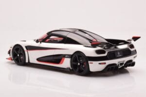 Koenigsegg Agera RS Arctic Valkoinen GT Spirit 1:18 GT877 Hartsi — kuva 5 / 6