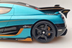Koenigsegg Agera RSR Sininen GT Spirit 1:18 GT390 Hartsi — kuva 6 / 9
