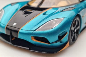 Koenigsegg Agera RSR Sininen GT Spirit 1:18 GT390 Hartsi — kuva 7 / 9