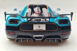 Koenigsegg Agera RSR Sininen GT Spirit 1:18 GT390 Hartsi — kuva 8 / 9