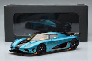Koenigsegg Agera RSR Sininen GT Spirit 1:18 GT390 Hartsi — kuva 9 / 9