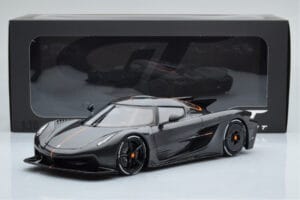 Koenigsegg Jesko Absolut Graphite Harmaa Asia Exclusive GT Spirit 1:18 CLDC025 Hartsi — kuva 6 / 6