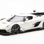 Koenigsegg Jesko Attack Valkoinen GT Spirit 1:18